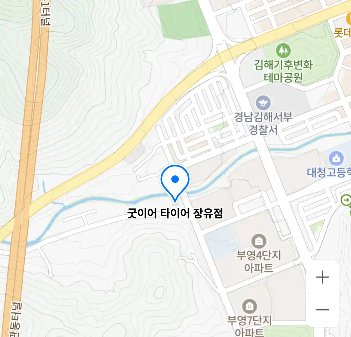 굿이어 타이어 장유점