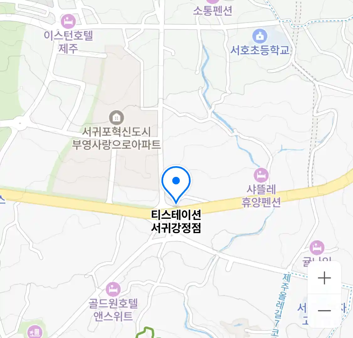 티스테이션 서귀강정점