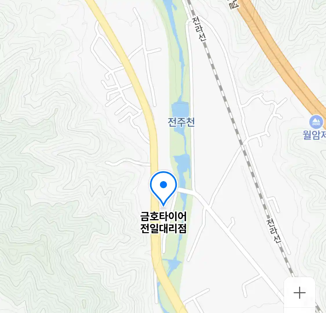 금호타이어 전일대리점 위치