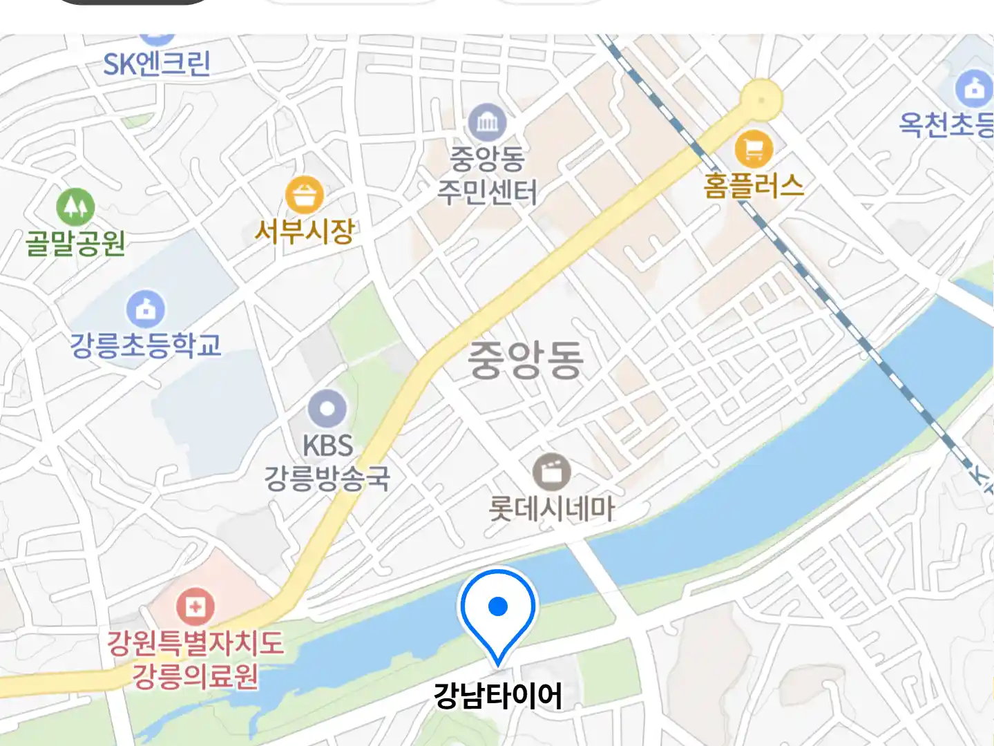 강남타이어 위치