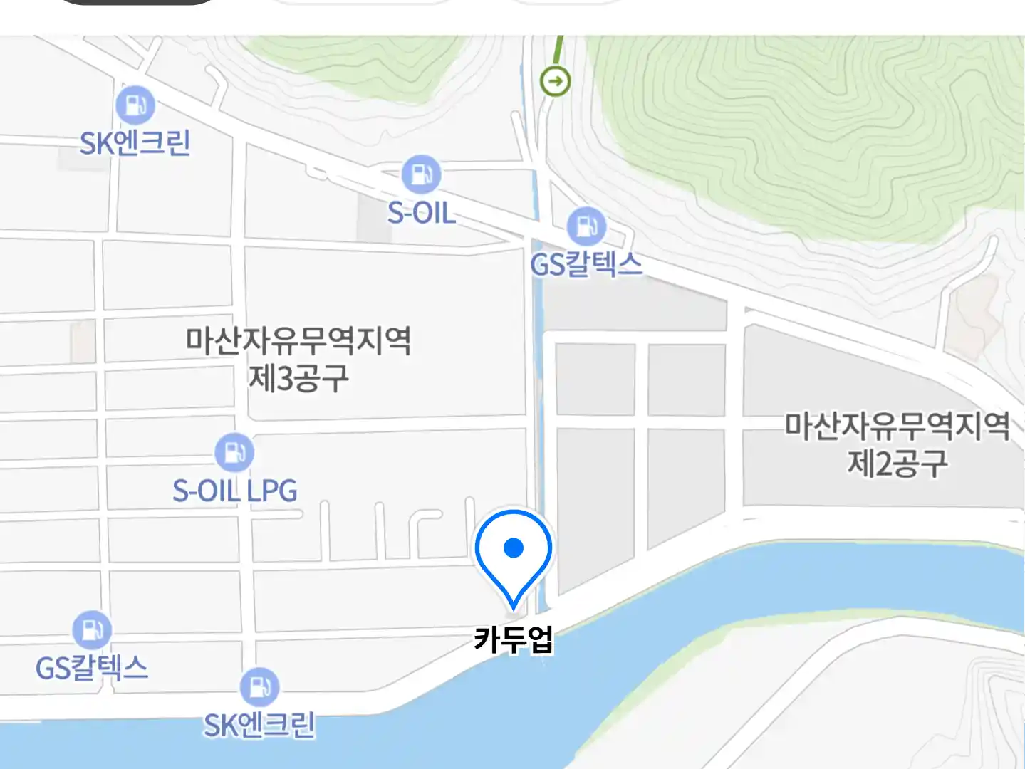 카두업 위치