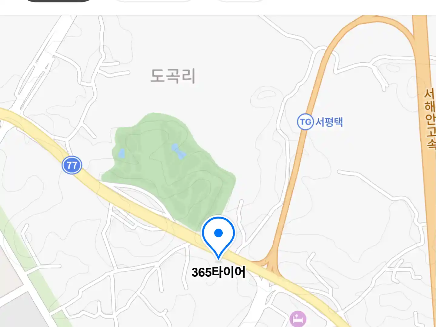 365타이어 지도