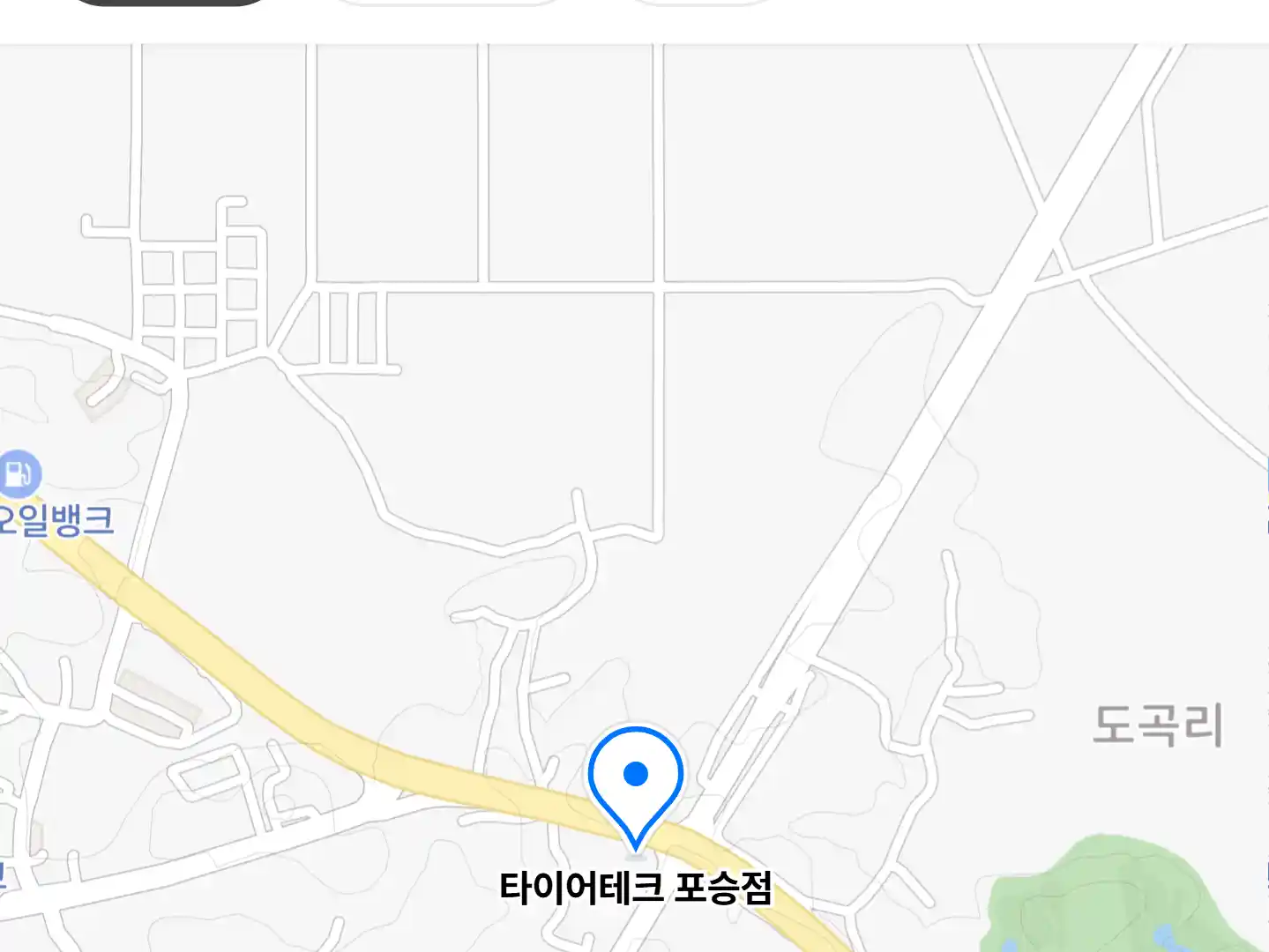 타이어테크 포승점 지도