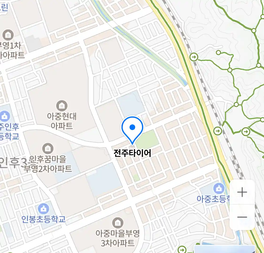 전주타이어 위치