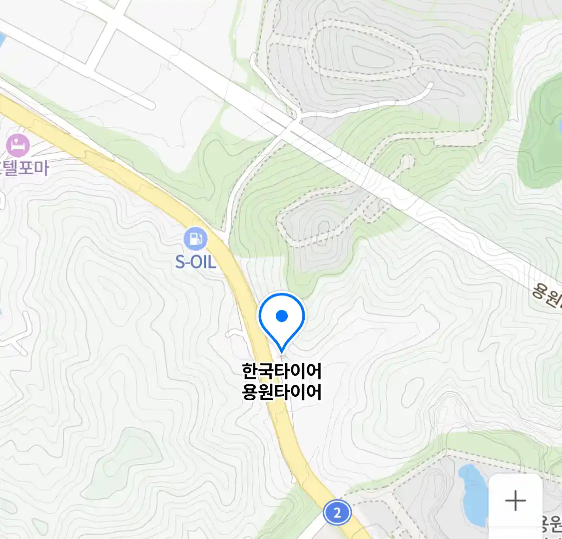한국타이어 용원타이어 위치