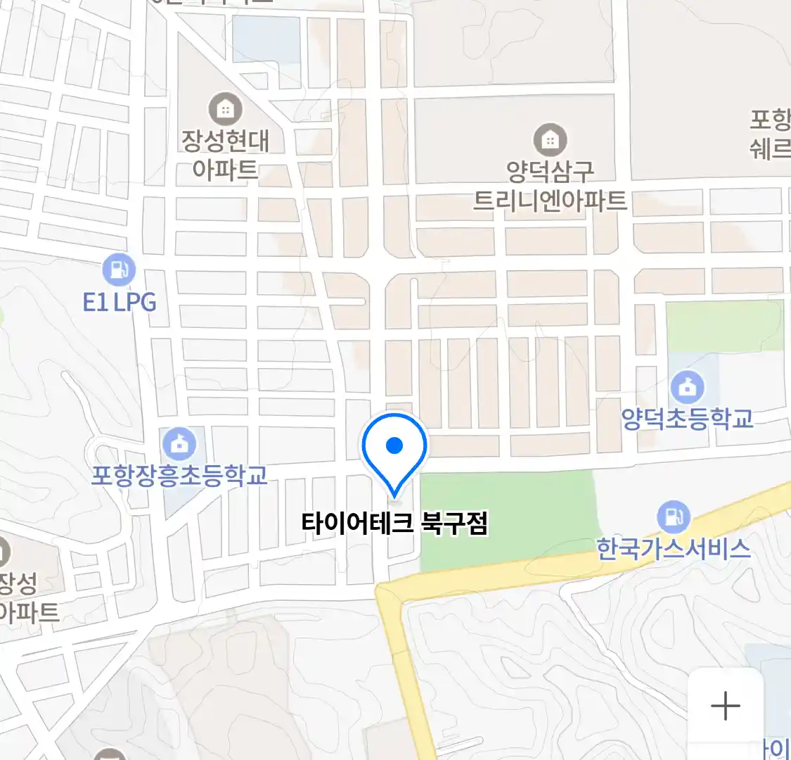 타이어테크 북구점 위치